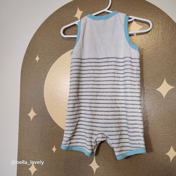 🏖 6-9M Infant Cozy Onesie Tank Onesie Beach Pool - Picture 2 of 3